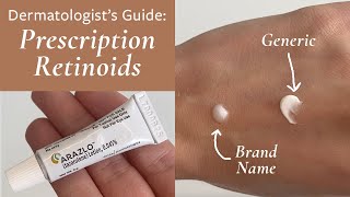 Tretinoin Adapalene How to find the Right Prescription Retinoid for Your Skin  Dr Sam Ellis [upl. by Bathulda]