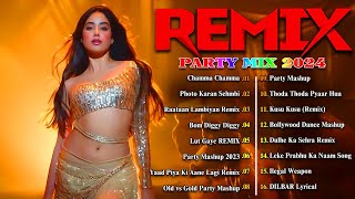 Nonstop party mashup dance DJ songs  Letest Bollywood DJ NonStop Remix 2024  BOLLYWOOD dJ REMIX [upl. by Elianora]