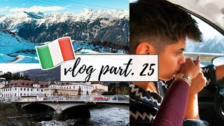 vlog part 25  jedeme do Itálie amp sněží [upl. by Gayl983]