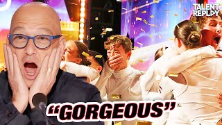 Howie Couldn’t Wait for the Golden Buzzer Brent Street  AGT 2024 [upl. by Torr]