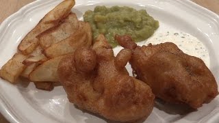 Authentic Fish and Chips with Mushy Peas [upl. by Garv]