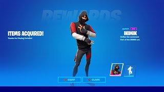 Toxic IKONIK Skins React To Black Knight Doing Rare Fresh Emote in Fortnite [upl. by Nemlaz]