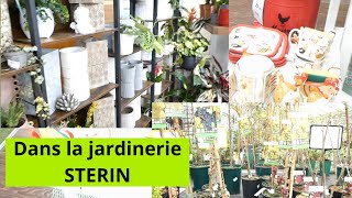 VISITE A LA JARDINERIE STERIN  haul [upl. by Ahsinom]