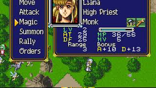 Der Langrisser SNES full playthrough  Light path part 2 of 3 English [upl. by Morissa]