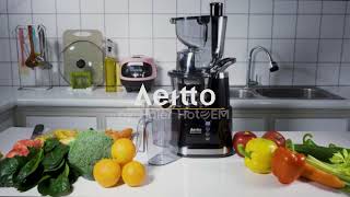 Aeitto HSJ8824 Slow Masticating Juicer Machine [upl. by Yerhcaz]