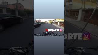 Lander vs Honda 500X quase que consegue dar fuga Logo vídeo complete no canal [upl. by Hercule]