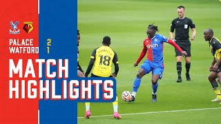 Match Highlights Crystal Palace 21 Watford [upl. by Arv]