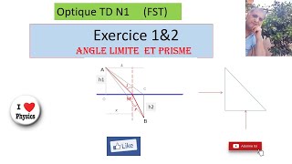 Série TD N1 Optique géométrique ex 1 et 2 [upl. by Memory]