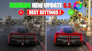 How To Install Reshade 62  Reshade New Update v620  Best Reshade Settings For Graphics  FiveM [upl. by Brackett]