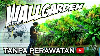 Cara membuat VERTICAL GARDEN TANPA PERAWATAN [upl. by Serica492]