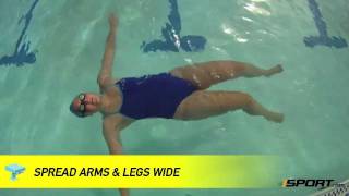 How to Float for Beginning Swimmers [upl. by Aral]