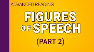 Figures of Speech Part 2 Tropes and Schemes [upl. by Lam]