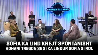 quotSofia ka lind krejt spontanishtquot Adnani tregon se si ka lindur Sofia si rol quotMka ardh marrequot [upl. by Ogu]