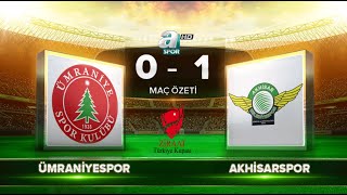 Ümraniyespor 01 Akhisarspor  Maç Özeti [upl. by Alana]