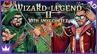 Twitch Livestream  Wizard Of Legend 2 wAndy Cortez PC AD [upl. by Ecinej412]