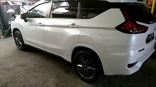 Xpander Exceed At ganti Velg Outlander Sport R17 [upl. by Ahsiuqram]