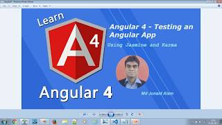 Angular 4  Testing Angular App  22 [upl. by Lombardy]