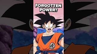 Goku’s FORGOTTEN Power [upl. by Ahsahs85]