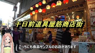 千日前道具屋筋商店街 [upl. by Neehs]