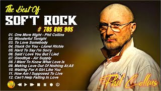 Phil Collins Elton John Bee Gees Eagles Foreigner Sade 🔈 Soft Rock Hits 70s 80s 90s Full Album [upl. by Ardeid]