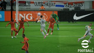 eFootball™ 2025  Germany vs Netherlands  v410  PC 2k [upl. by Arratoon]