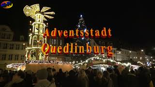 Adventsstadt Quedlinburg 2023 mit Weihnachtsmarkt [upl. by Culbertson]