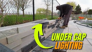 Hardscape Lighting Design for a Retaining Wall [upl. by Ilhsa]