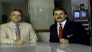 NWA Starrcade Control Center 1987 Promo Show Announcement Chi Town Heat Ron Garvin Ric Flair Match [upl. by Festus33]