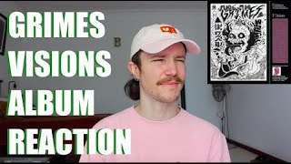 GRIMES  VISIONS ALBUM REACTION [upl. by Elodea]