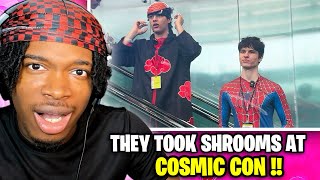 SLUSHY NOOBZ WENT TO COMICON ON SHROOMS [upl. by Derreg]