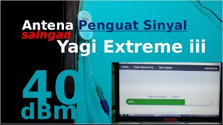 Antena Penguat Sinyal Modem 4g LTE  3g saingan Yagi Extreme iii [upl. by Servais]