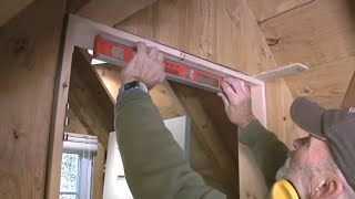 Installing a custom door frame with Wayne Lennox [upl. by Rondon]