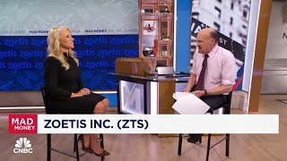 Zoetis CEO Kristin Peck on CNBCs Mad Money June 28 2024 [upl. by Marjy]