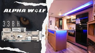 Tour the 2023 Alpha Wolf 33BH [upl. by Siegel]