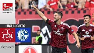 FC Nürnberg  FC Schalke  31  Zusammenfassung  2 Bundesliga 202425  nürnberg schalke [upl. by Aleb]