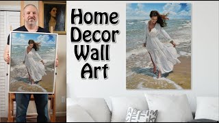 HOME DECOR WALL ART  Master Painter  Made in the USA [upl. by Cassilda51]