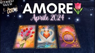 Cosa ti accadrà in AMORE ad APRILE 2024🌷 [upl. by Anahgem490]