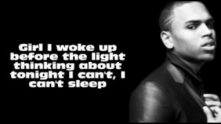 Chris Brown  Beg For It Lyrics On Screen [upl. by Keyek147]