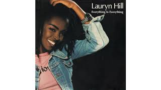 Lauryn Hill  Everything Is Everything Instrumental [upl. by Arvell]