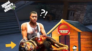 GTA 5  Did Franklin amp Shinchan Kill Chop In GTA 5 [upl. by Sheela]