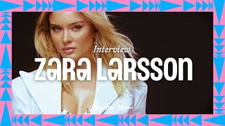 RWTV Interview with Zara Larsson at Rock Werchter 2024 [upl. by Zita]