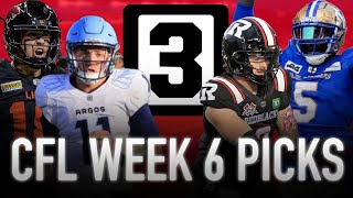 Free CFL Picks and Predictions Week 6  CFL Free Picks Today [upl. by Benedetta]