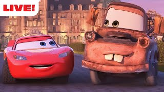 🔴 LIVE  Pixar Cars Shorts 🚘  NEW Livestream  Cars on the Road Cars Toon amp MORE  disneyjr [upl. by Sellihca]