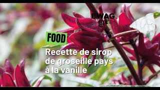 Recette de sirop de groseille pays à la vanille [upl. by Jon152]