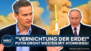 PUTIN DROHT MIT ATOMKRIEG quotEs war unmissverständlichquot Russland im Angriffsmodus [upl. by Ihab580]