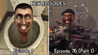 Skibidi Toilet 1  76 Part 1 All Episodes 60 FPS REMASTERED Strider Skibidi Toilet 🚽 Episode 77 [upl. by Zetnwahs]