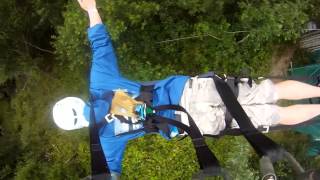 Skywire at Eden Project Englands Longest Zipwire [upl. by Thinia]