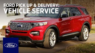 Ford Pickup amp Delivery  Vehicle Service Without the Commute  Ford [upl. by Selene]