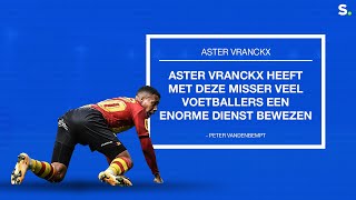 quotAster Vranckx heeft met zijn misser veel voetballers een enorme dienst bewezenquot [upl. by Debby]