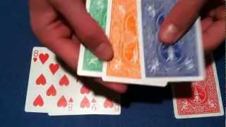 Color Coded Card Trick REVEALED  Dynamo Tricks REVEALED  How to do Dynamo Tricks [upl. by Adnwahsar]